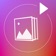 Square Slideshow - Convert Photo to Video Music app icon - Photo & Video app for iPhone