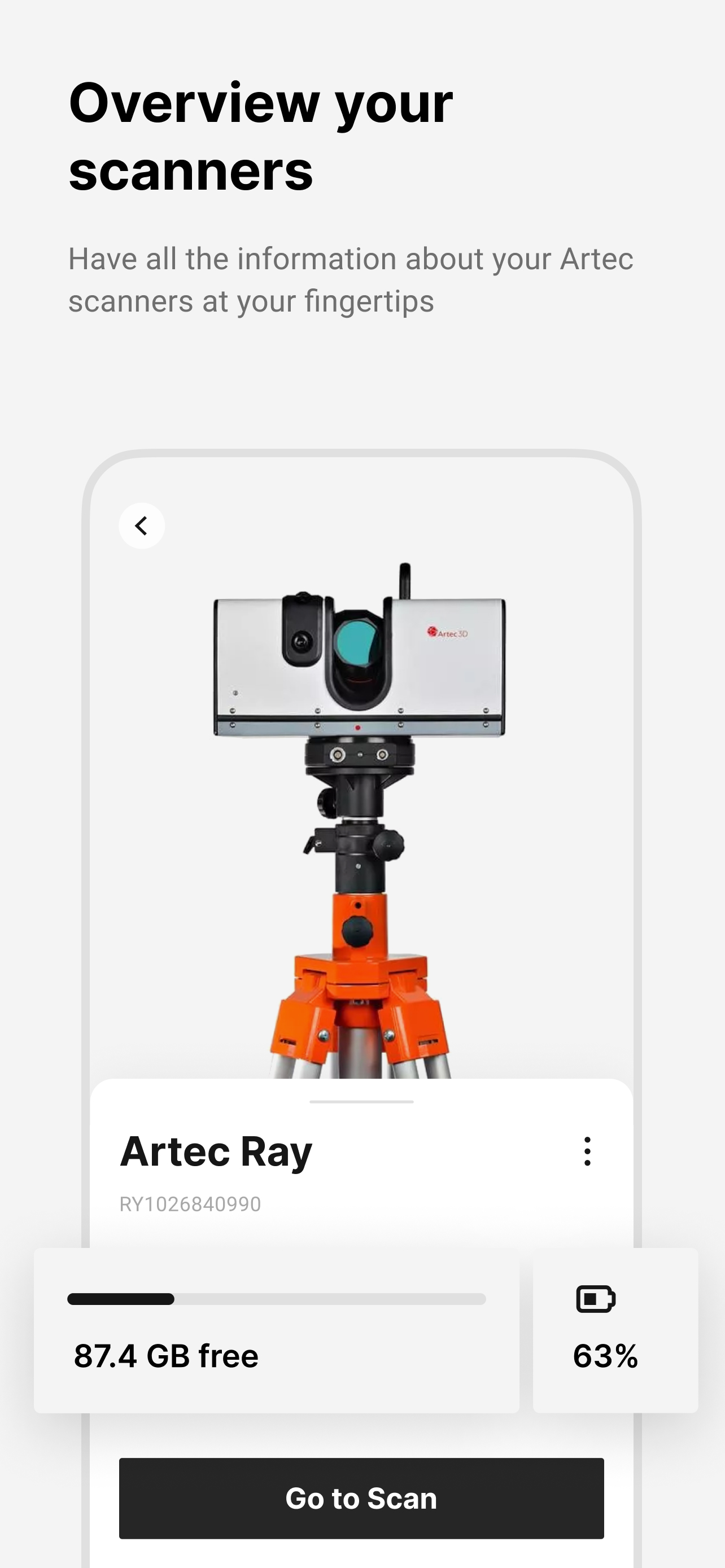 Artec Remote
