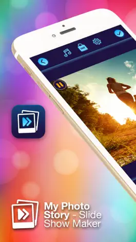 Game screenshot Мой фото рассказ - Слайд-шоу mod apk