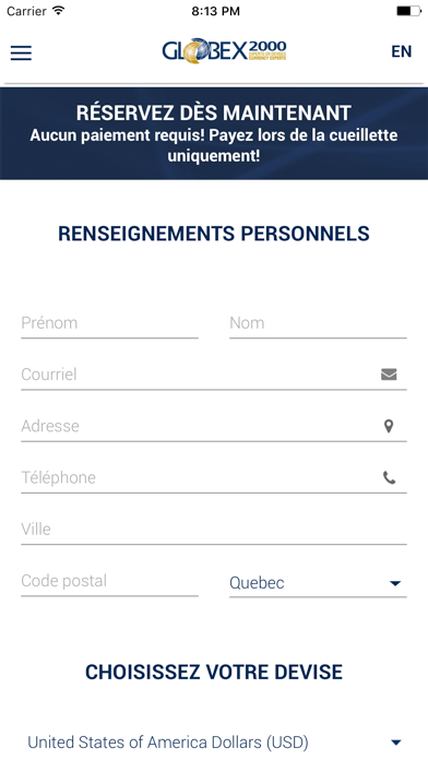 Screenshot #2 pour Globex 2000 Currency Exchange