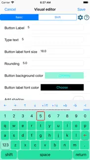 personal keyboard lite iPhone Captures Décran 4