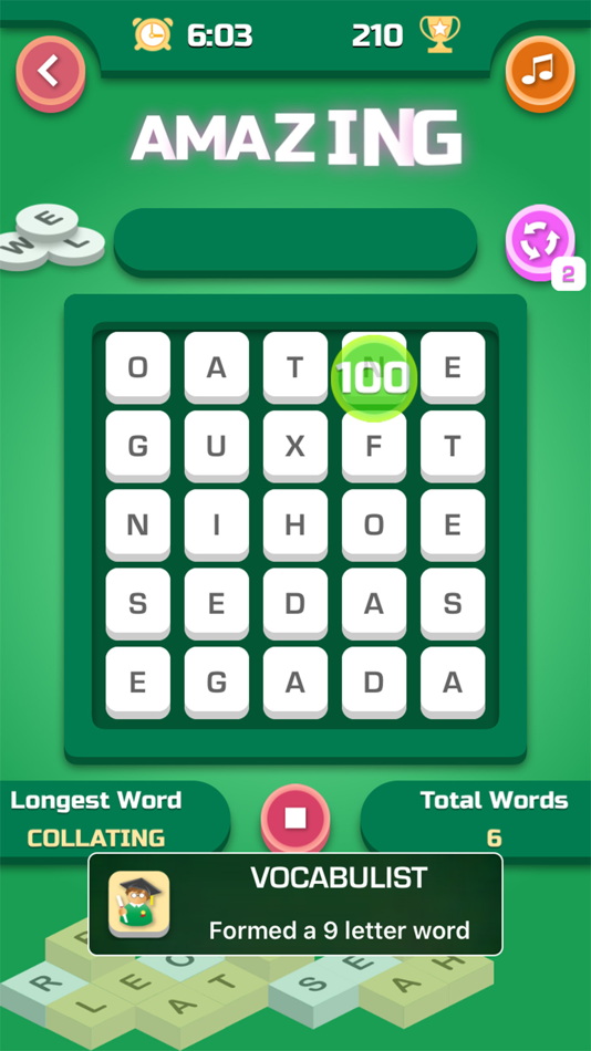 #4. Gridwordy (iOS) 由: Vaibhav Electronics Pvt Ltd