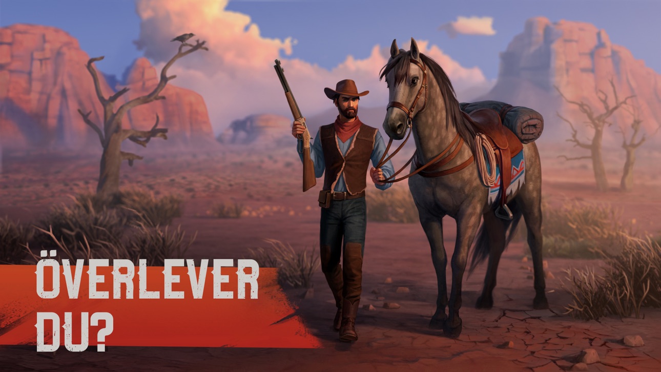 Westland Survival - Cowboy RPG iOS Mod IPA screenshot 1 - iOS game interface