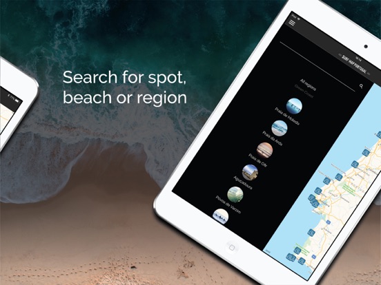 Screenshot #6 pour Surf Map Portugal