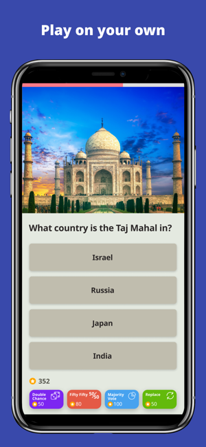 ‎QuizzLand. Quiz & Trivia game Screenshot