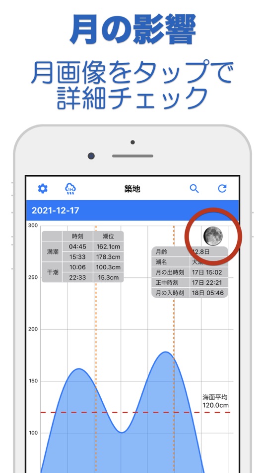 #2. 潮汐 - Tide (iOS) 게시자: hidehiko aihara