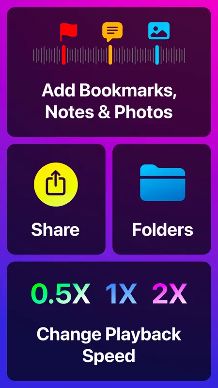Audio Recorder with Timecodes screenshot 3 of 7