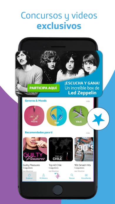 Movistar Música Screenshot