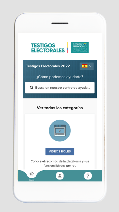 Proceso Testigos Electorales Screenshot