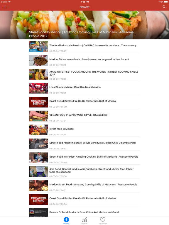 Mexico News in English & Radio - Latest Headlines iPad screenshot 4 - News app