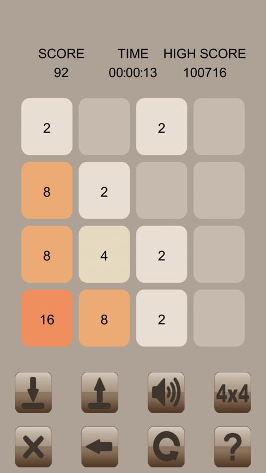 #1. 2048 Save/Load Extended (iOS) 게시자: Ruslan Goncharenko