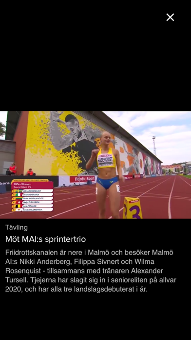 Friidrottskanalen Screenshot