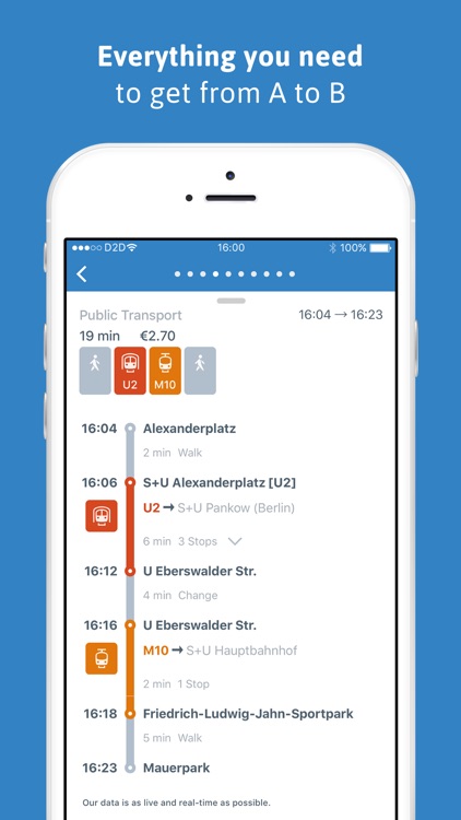 ally mobility app: your city route planner