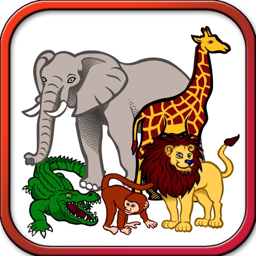 Enjoyable Animals Stencil Game for Toddlers iOS App