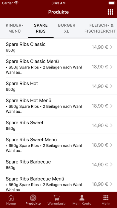 Spare Ribs Amigo Screenshot