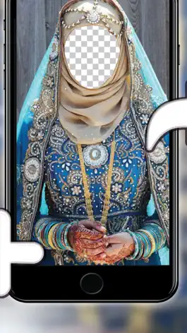 Game screenshot Wedding Hijab Photo Montage - Free Face Decorator apk