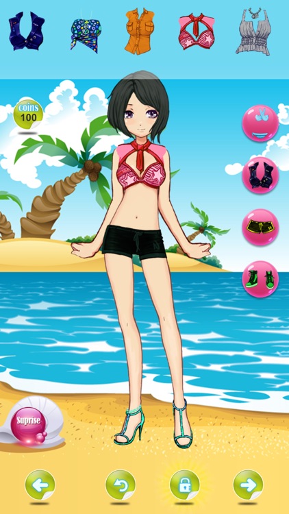 dress up summer swimsuit kids games for girls screenshot-3