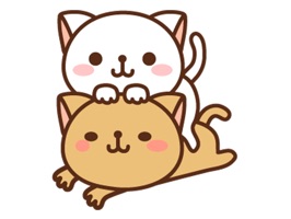 Pretty Cats Sticker