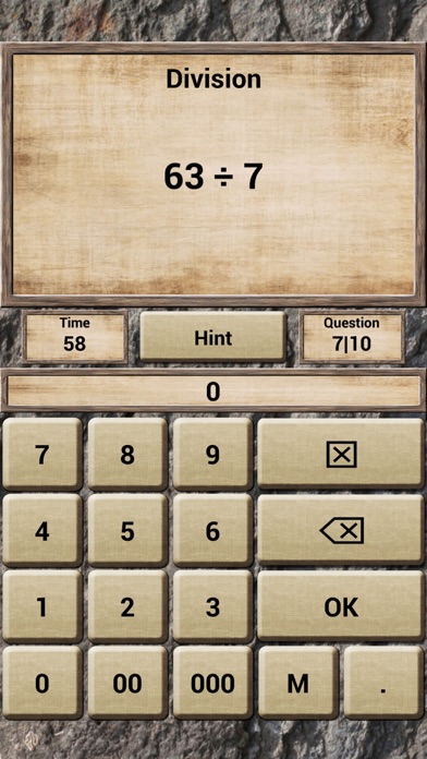 Math - Quiz Game Screenshot