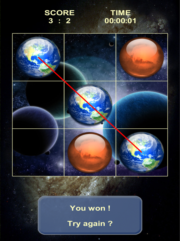 Tic-Tac-Toe classic 3x3 iPad screenshot 3 - Games app