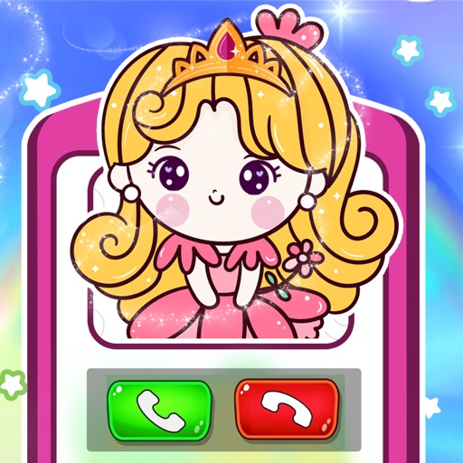 Pink Princess Phone for Girls icon