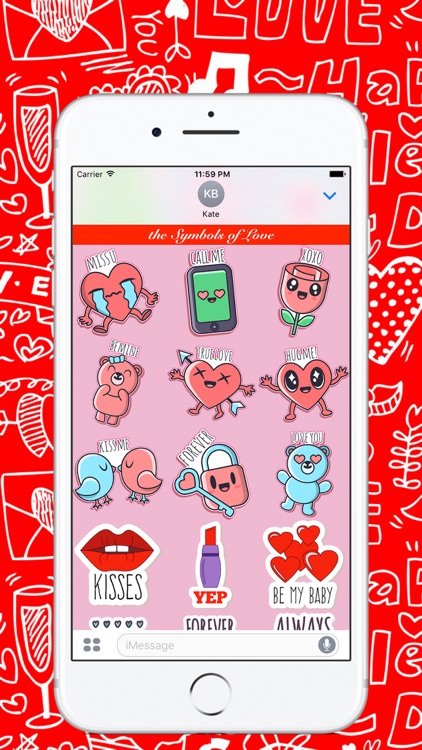 "Love" - Stickers for iMessage