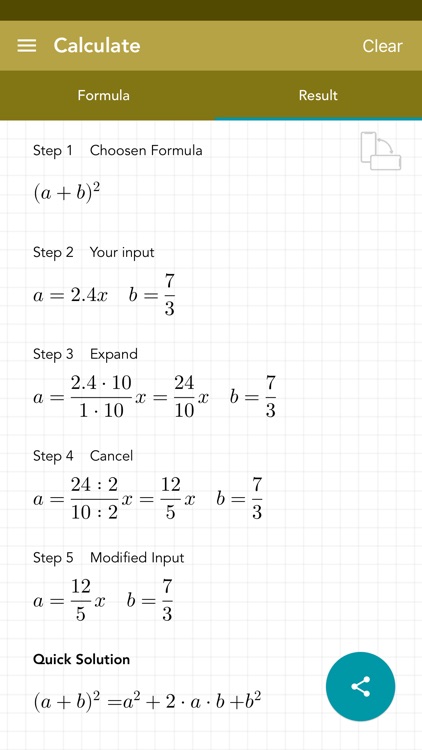 Square of a Binomial