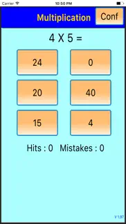 multiplication trainer kid iphone screenshot 1