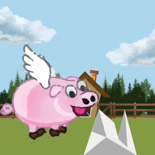 Impossible Flying Pig Race Pro - crazy racing icon