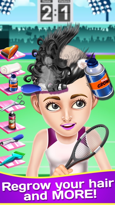 Hair Salon Shave Spa Kids Games iPhone screenshot 4 - Games app