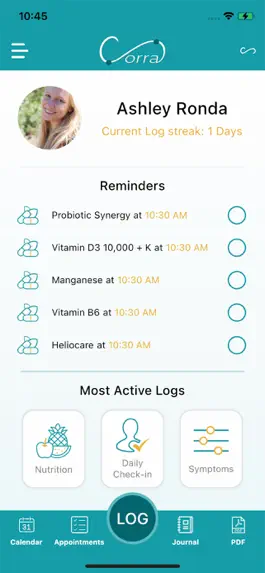 Game screenshot Corra: Symptom Tracker mod apk