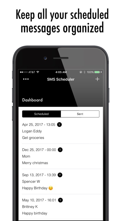 SMS Remind - Don't forget important texts