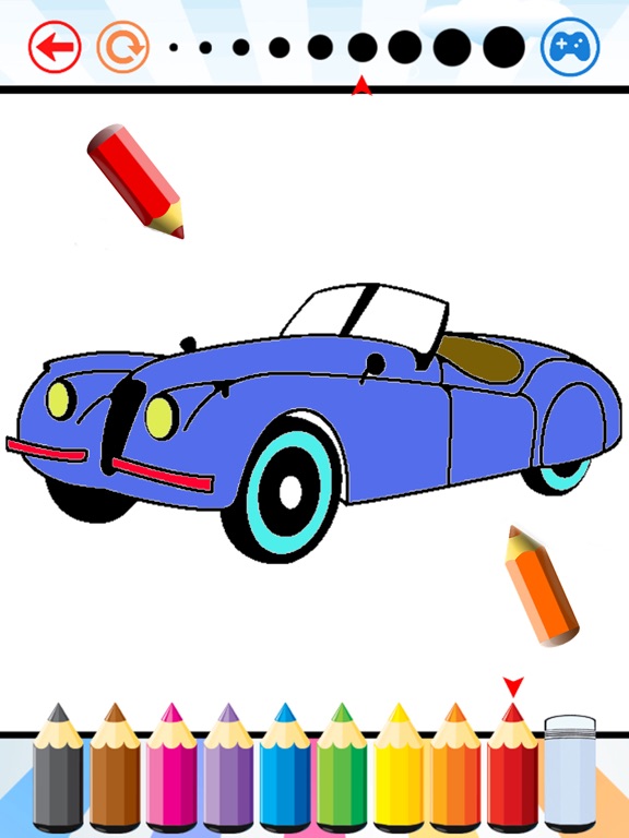 Screenshot #5 pour Voiture Coloring Book Véhicule dessin pour Enfants