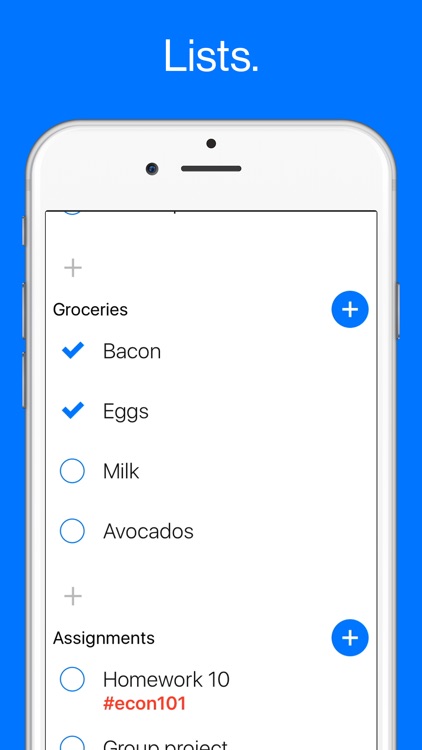 Agenda - To Do, Lists, & Tasks