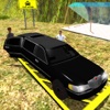 Hill Climb Limo Taxi Driver: Offroad Simulator