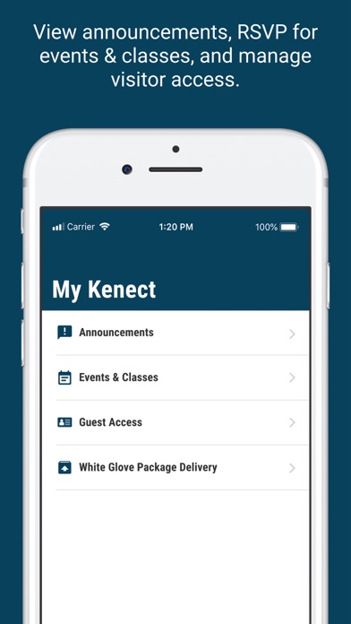 Kenect: Living & Social Screenshot