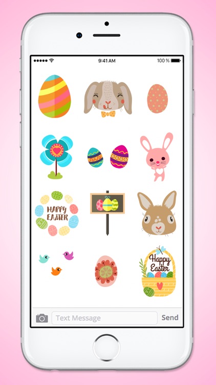 Happy Easter Garden Sticker Pack screenshot-3