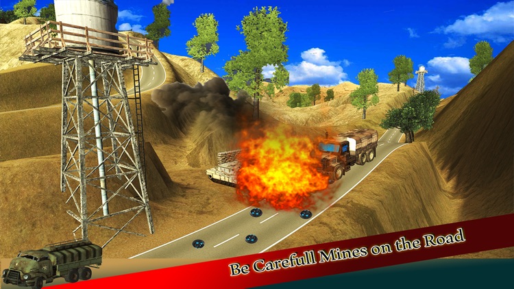 Heavy Off-road Army Truck Driver Parking Simulator