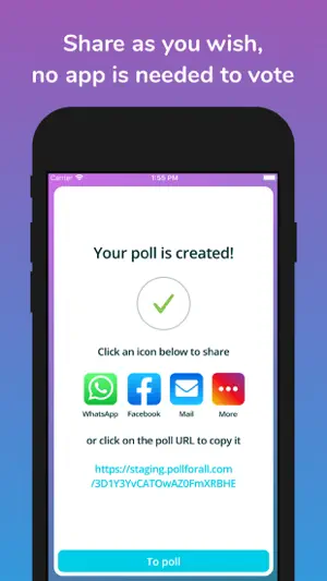 Poll For All - Create polls screenshot 4