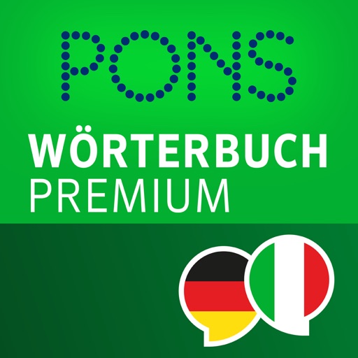 Dictionary Italian - German PREMIUM by PONS