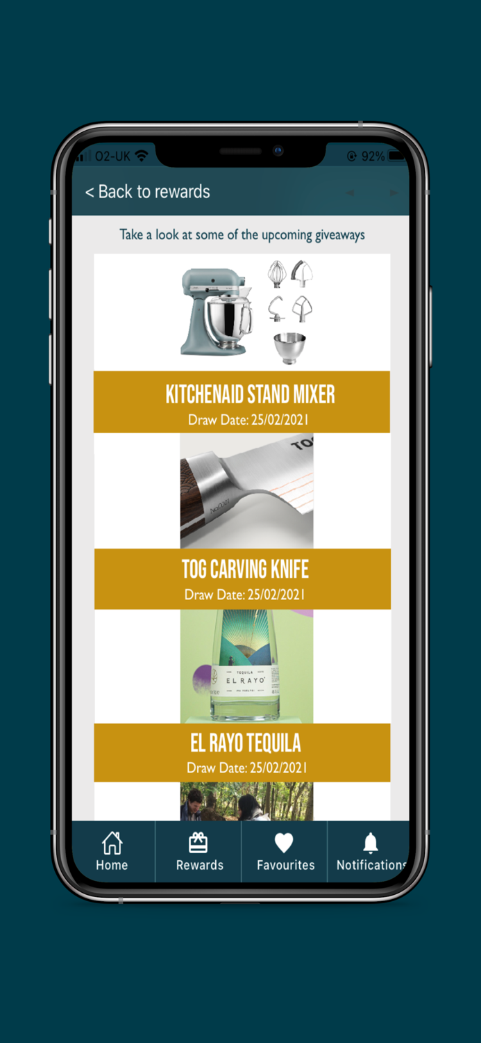 Hospitality Rewards