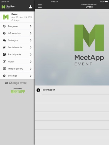 MeetApp Event screenshot 2