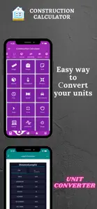 Construction Calculator A1 Pro screenshot #4 for iPhone