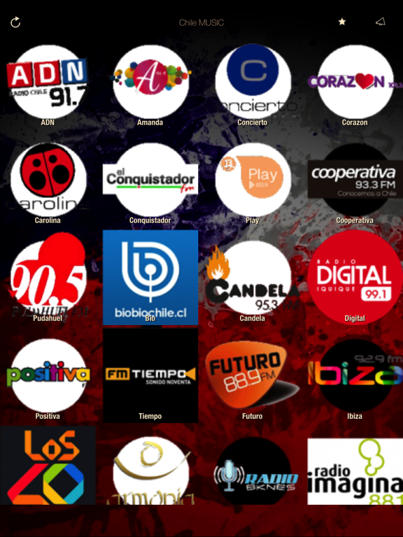Screenshot #4 pour Chile Music Radio ONLINE FULL from Santiago
