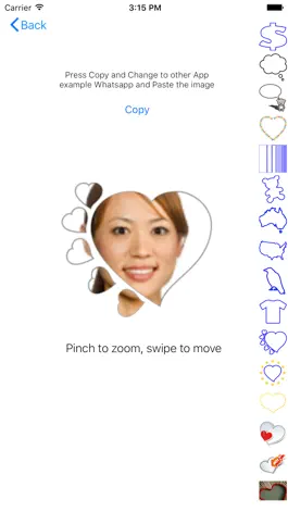 Game screenshot face crop sticker apk