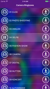 Camera Sounds & Ringtones - Original Photo Tones screenshot #2 for iPhone