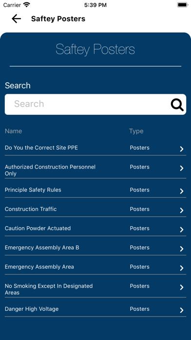 MAPP Safety App Screenshot