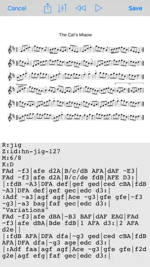 Tunebook for iPad screenshot 3