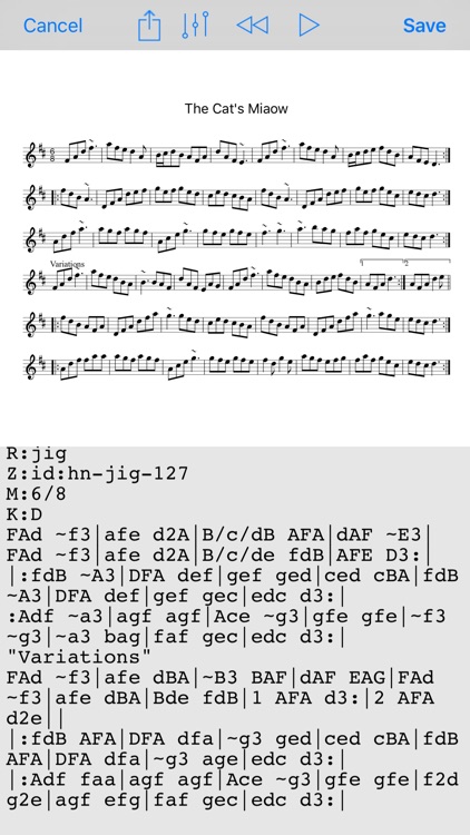 Tunebook for iPad