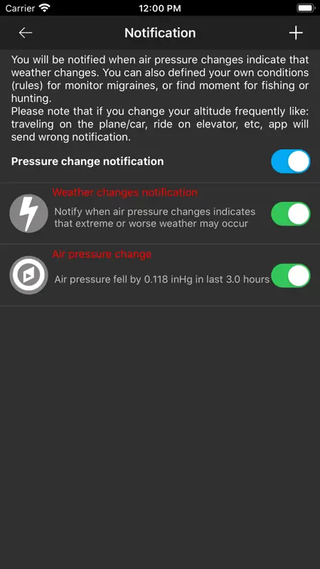 Barometer Plus screenshot 3 of 8